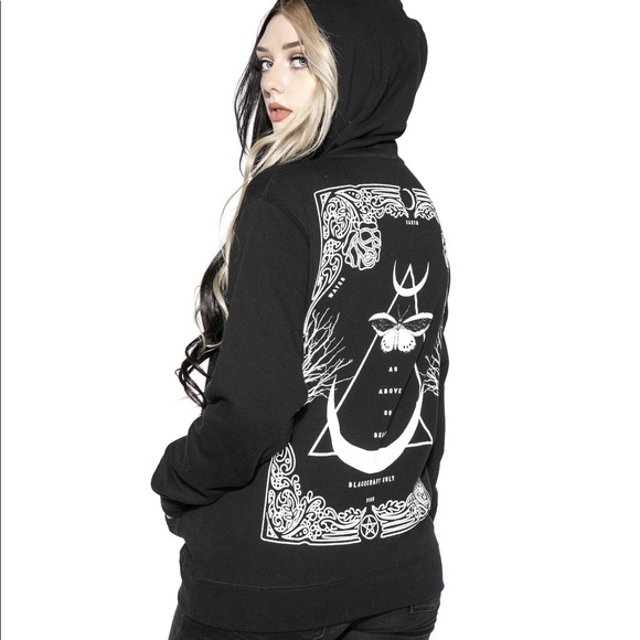 Black Graphic Hoodie - Picture 8 of 8